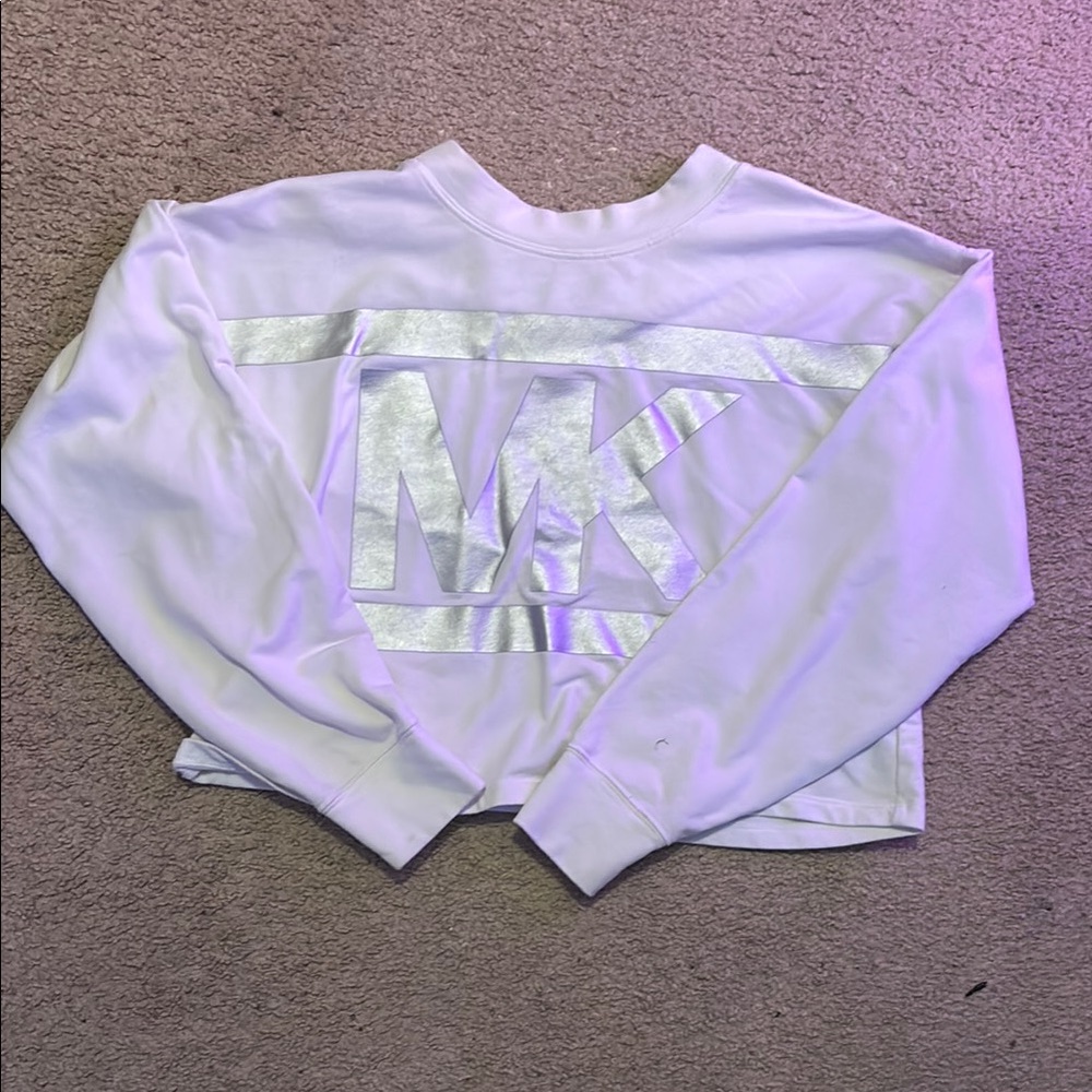 Michael Kors Kids White Sweatshirt